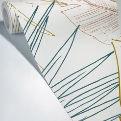99DECO Papier peint panoramique - Lamnar - Multicolore - intissé : 150g/m² - 7 lés : 336x270cm- Papier Peint Panoramique