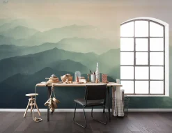 Komar Papier peint panoramique Hazy Hills L.4 m x l.250 cm- Papier Peint Panoramique