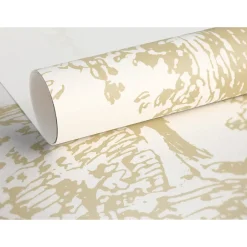 IDPanneaux Papier peint panoramique intissé arbre, beige, blanc, 8 lés, L.280 x l.400cm- Papier Peint Panoramique