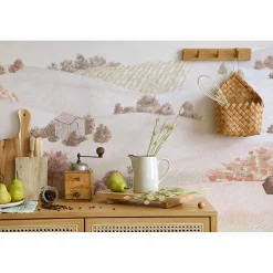 99Deco Papier Peint Panoramique<Papier peint panoramique - Campagne - Rouge - intissé : 150g/m² - 7 lés : 336x270cm