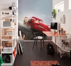 Komar Papier Peint Panoramique<Papier peint panoramique sur intissée de - Disney and Pixar Cars Shine - Taille: 200 x 250 cm