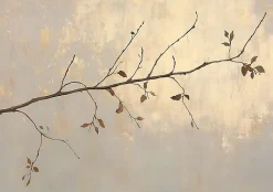 Wallarena Papier Peint Panoramique Intissé Beige Or Abstrait 250x175 cm - Colle Inclus - Moderne XXL Papier Peint Intissé Chambre Salon- Papier Peint Panoramique