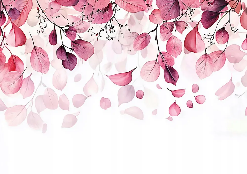 Wallarena Papier Peint Panoramique<Papier Peint Panoramique Intissé Nature Feuilles 350x250 cm - Colle Inclus - Moderne XXL Papier Peint por Chambre Salon