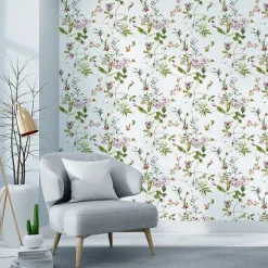 Muralo Papier Peint Pour La Chambre FLEURS De Champ Plantes- Papier Peint