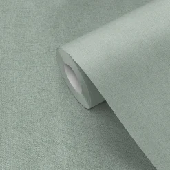 Ugepa Papier Peint<Papier peint vinyle grainé sur intissé uni tweed vert L.1001 x l.53cm Ugèpa