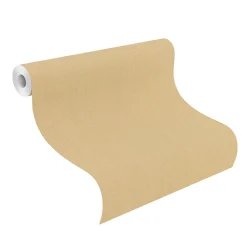 Rasch Papier Peint<Papier peint vinyle intissé expansé pointe jaune moutarde L.1001 x l.53cm