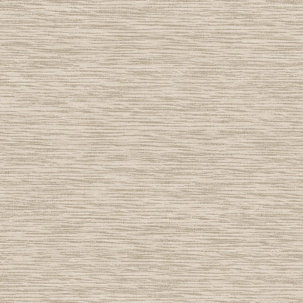 GoodHome Papier peint vinyle intissé Gordo uni texturé beige L. 10,05m x l. 0,53m- Papier Peint