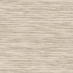 GoodHome Papier peint vinyle intissé Gordo uni texturé beige L. 10,05m x l. 0,53m- Papier Peint