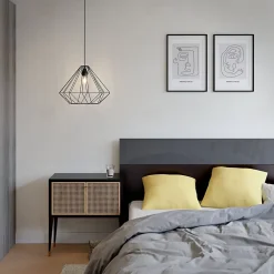 GoodHome Papier peint vinyle intissé uni structuré blanc L.1000 x l.52 cm Shung- Papier Peint