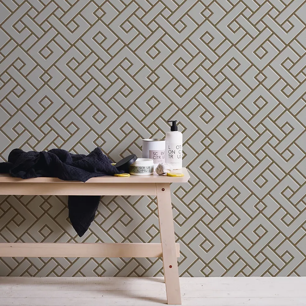 GoodHome Papier Peint<Papier peint Vinyle Intissé Nimie crème