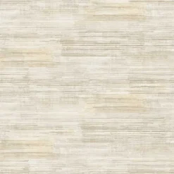 Lutece Papier Peint<Papier peint vinyle intissé beige L.1005 x l.53cm, Lutèce Sillon aqua