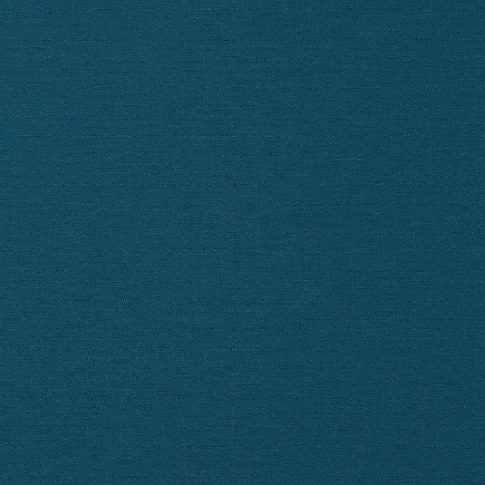 GoodHome Papier peint vinyle intissé uni Arceau effet tissu bleu foncé L.1000 x l.53cm- Papier Peint