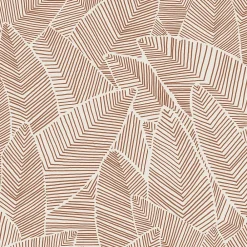 GoodHome Papier Peint<Papier peint vinyle intissé Gebu motif palmier rose L. 10,05m x l. 0,53m