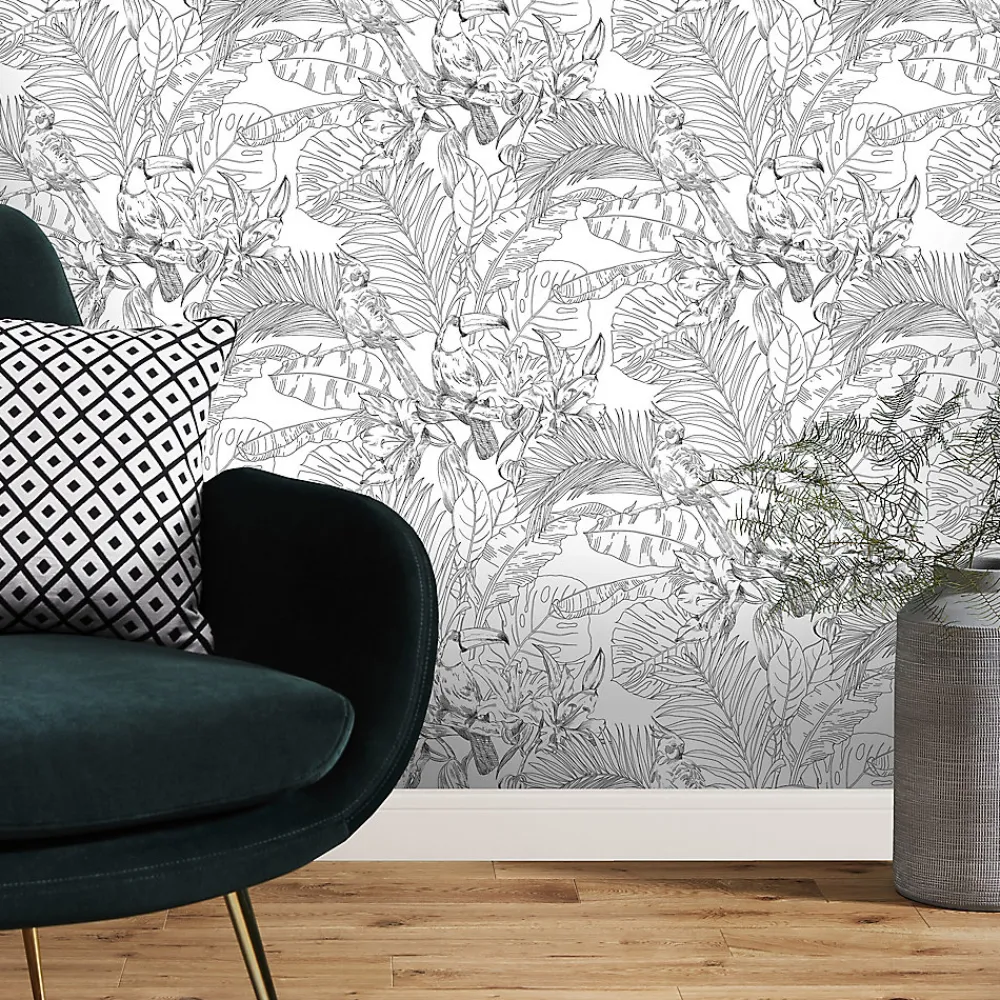 GoodHome Papier peint vinyle intissé texturé Oophoric- Papier Peint