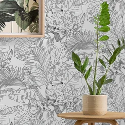 GoodHome Papier peint vinyle intissé texturé Oophoric- Papier Peint