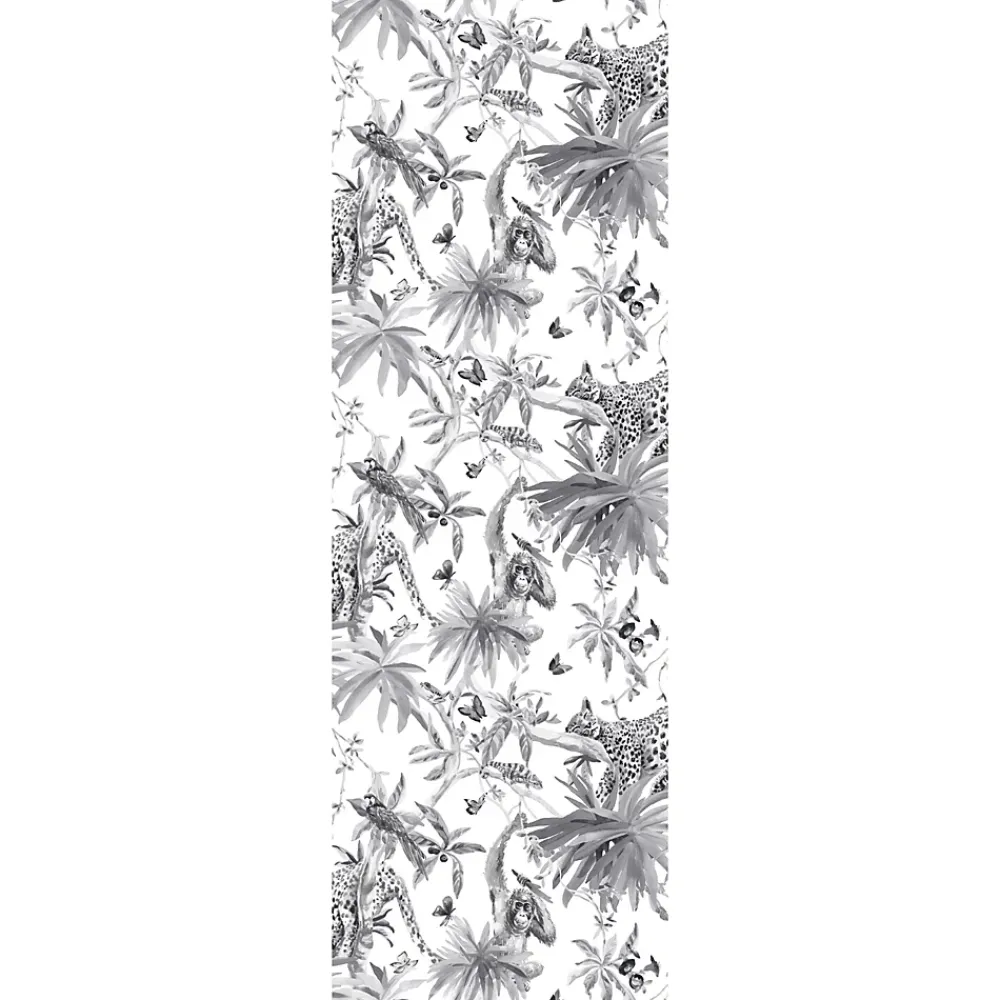 GoodHome Papier Peint<Papier peint Vinyle Intissé Howlit noir et blanc