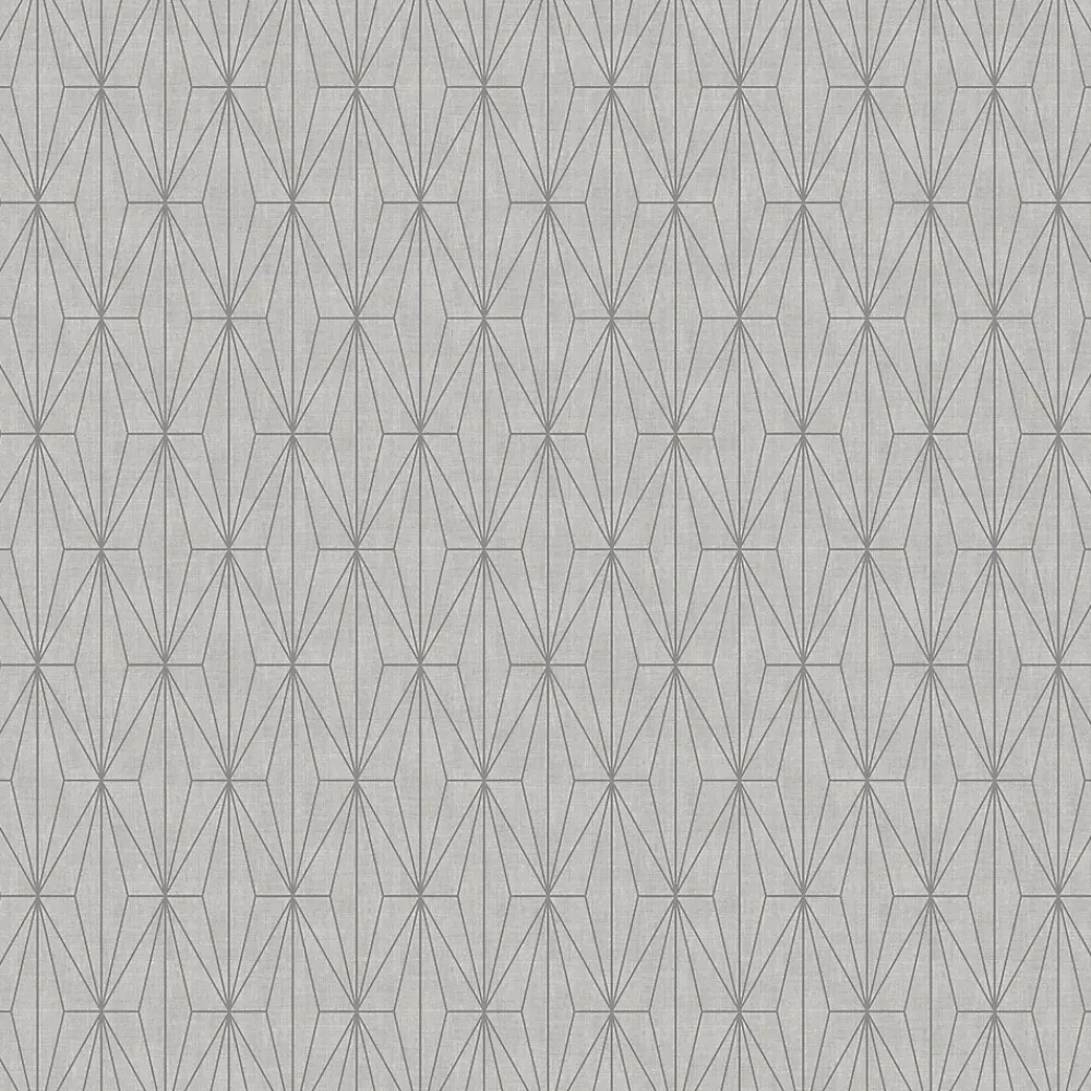 GoodHome Papier Peint<Papier peint Vinyle Intissé Aytasi argent