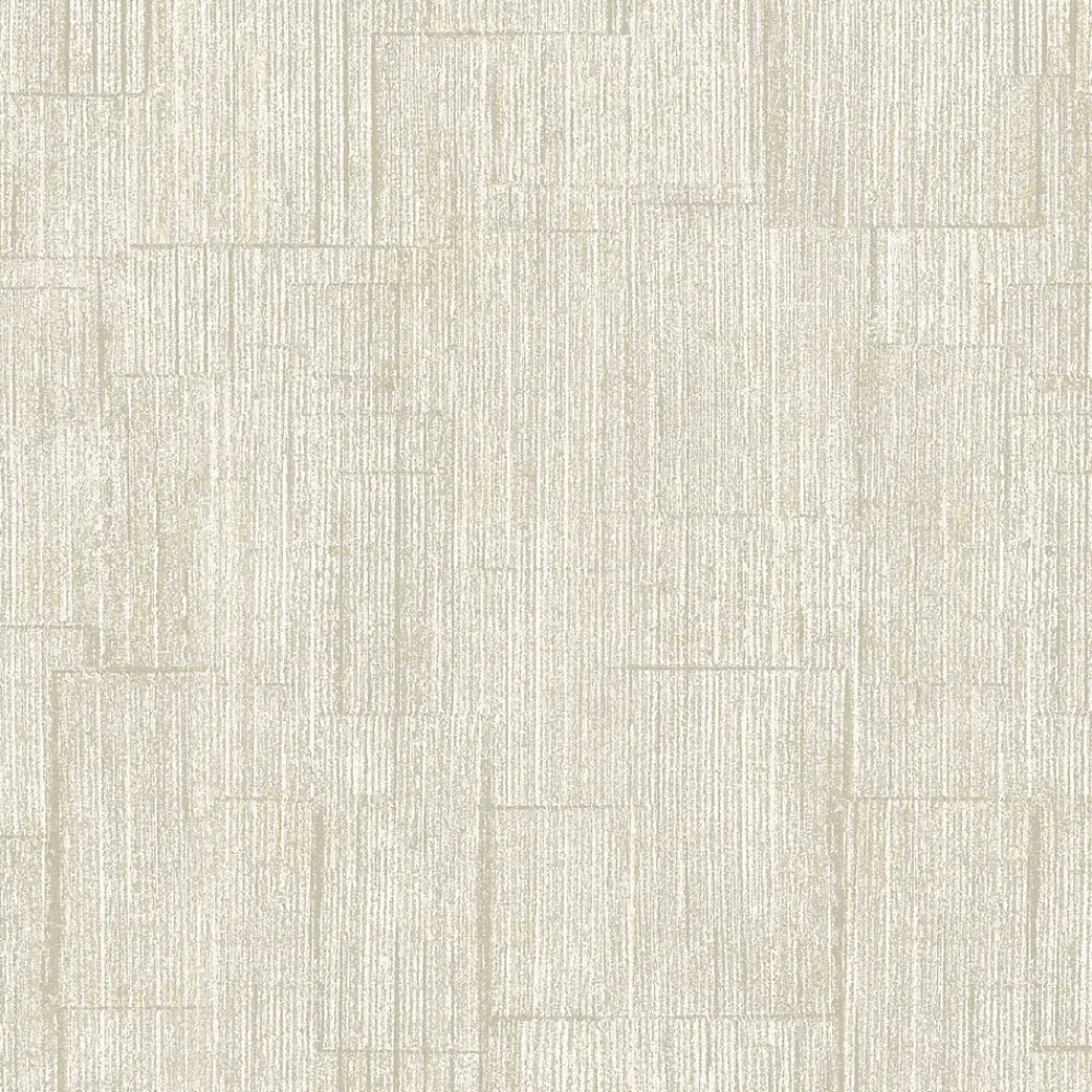 Lutece Papier peint vinyle intissé uni Kopa gris, beige L.1005 x l.53cm Lutèce- Papier Peint