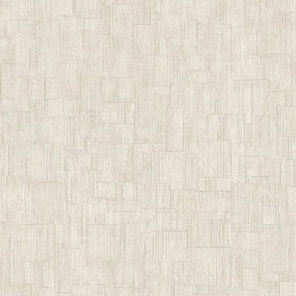 Lutece Papier peint vinyle intissé uni Kopa gris, beige L.1005 x l.53cm Lutèce- Papier Peint