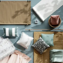 GoodHome Papier Peint<Papier peint Vinyle Intissé Moivre blanc