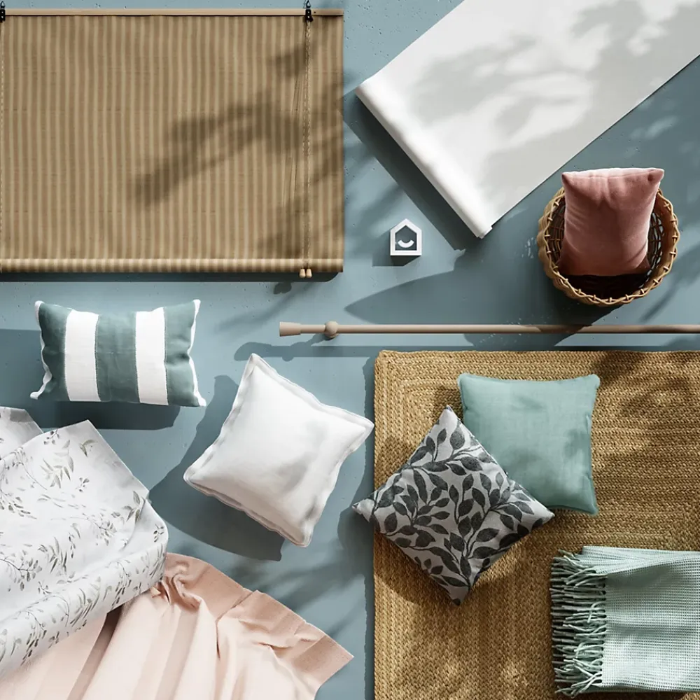 GoodHome Papier Peint<Papier peint Vinyle Intissé Moivre blanc