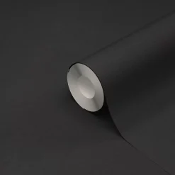 GoodHome Papier peint Vinyle Intissé Arceau gris anthracite- Papier Peint