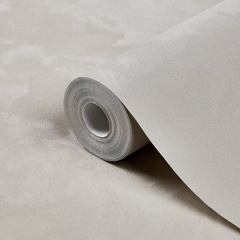GoodHome Papier peint vinyle sur intissé Izier naturel- Papier Peint