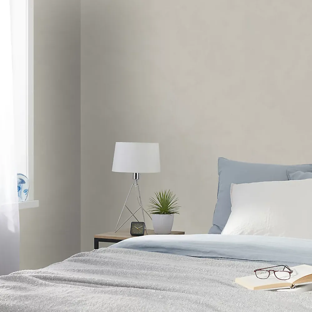 GoodHome Papier peint vinyle sur intissé Izier naturel- Papier Peint