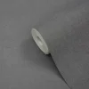 GoodHome Papier Peint<Papier peint vinyle sur intissé  Moivre gris anthracite