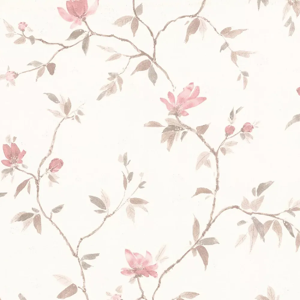 GoodHome Papier Peint<Papier peint vinyle sur intissé Mugga rose