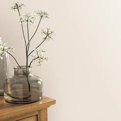 GoodHome Papier peint vinyle sur intissé  Aune sable- Papier Peint