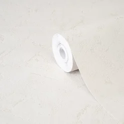 GoodHome Papier peint vinyle sur intissé Lancon beige- Papier Peint