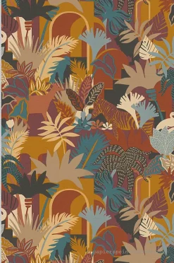 A.S. Creation Papier Peint<Papier peint vinyle sur intissé Jungle L.10.05 x l.0.53 m. - Réf. SP15952