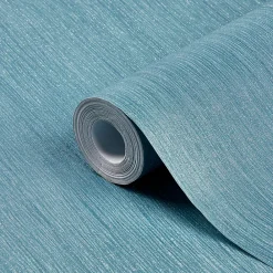 GoodHome Papier Peint<Papier peint vinyle sur intissé Lery bleu