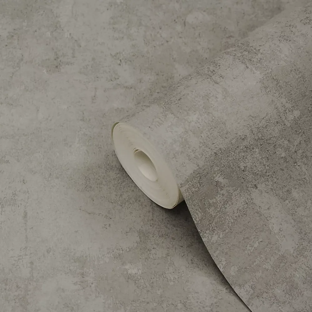 GoodHome Papier peint vinyle sur intissé Omey marron- Papier Peint