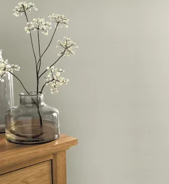 GoodHome Papier peint vinyle sur intissé Arceau blanc- Papier Peint