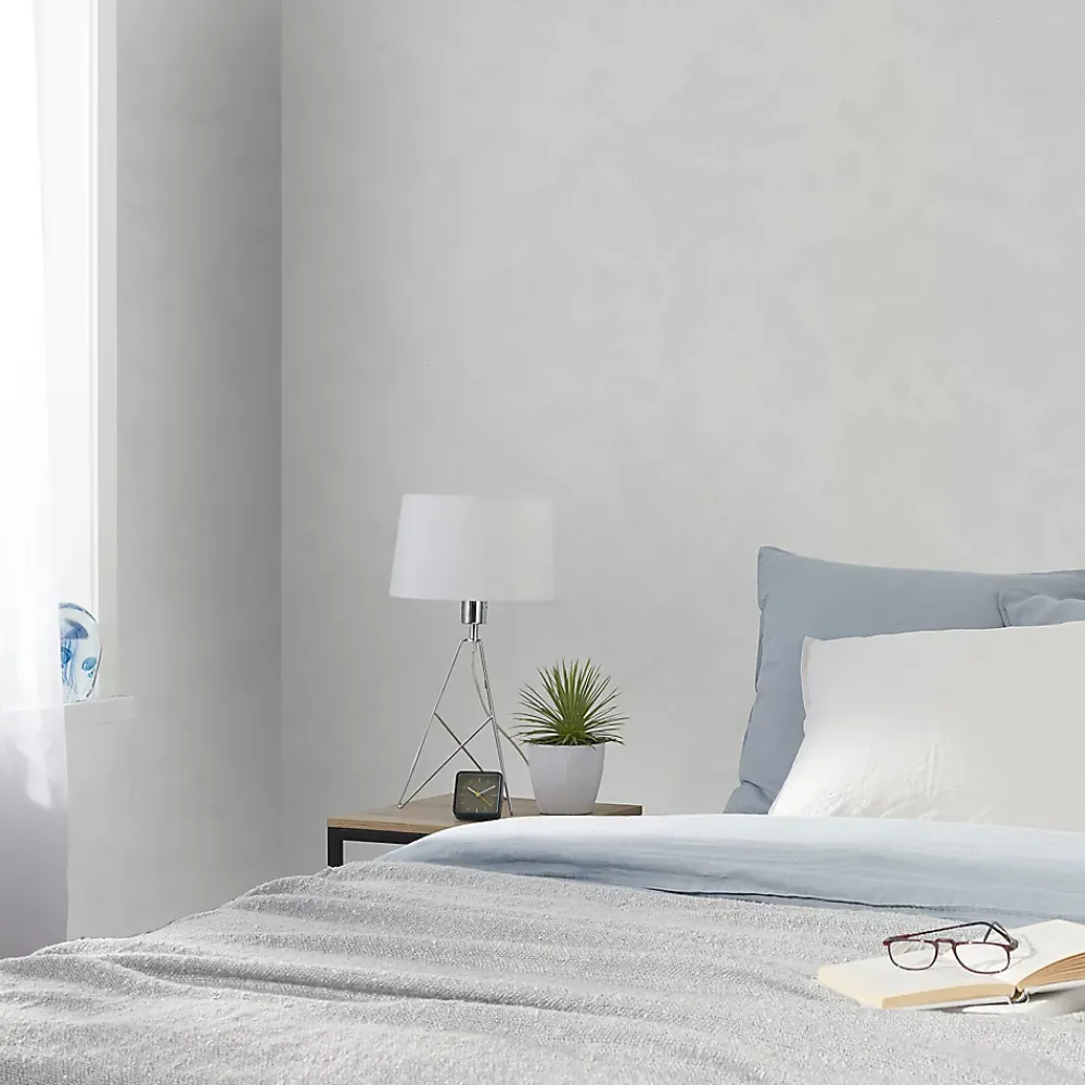 GoodHome Papier peint vinyle sur intissé Izier gris- Papier Peint