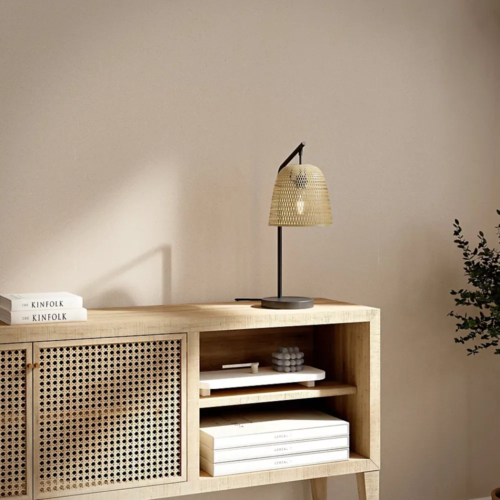 GoodHome Papier peint vinyle sur intissé Aune taupe- Papier Peint