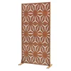 Casa.Pro Paravent Kilsturd acier corten 180 x 90 x 40 cm rouille- Cloison Amovible