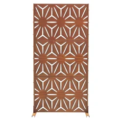 Casa.Pro Paravent Kilsturd acier corten 180 x 90 x 40 cm rouille- Cloison Amovible