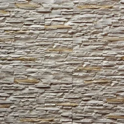 Decoon Plaquette De Parement|Plaquette De Parement<Parement imitation pierre beige plâtre 0.53 m²