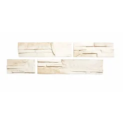 Decoon Plaquette De Parement|Plaquette De Parement<Parement imitation pierre beige béton 0,52 m2