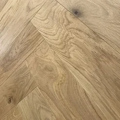 Premibel Parquet Parquet Contrecollé|Voir Tous Les Parquets<Parquet Bâton Rompu Chêne contrecollé verni brossé Rustique Naturel Oxford 125x15X600mm - 4mm de couche d'usure