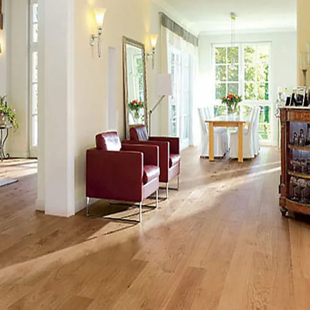 Premibel Parquet Parquet Contrecollé|Voir Tous Les Parquets<Parquet Chêne Contrecollé PR bis Verni Brossé Las Vegas 150X14MM - Longueurs de 400mm à 1900mm - 4mm de Couche d'usure
