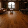 Premibel Parquet Parquet Chêne contrecollé verni brossé Rustique Old Brown 190x18mm - Longueurs Variables de 400 à 1900mm - 3mm de couche d'usure- Parquet Contrecollé|Voir Tous Les Parquets