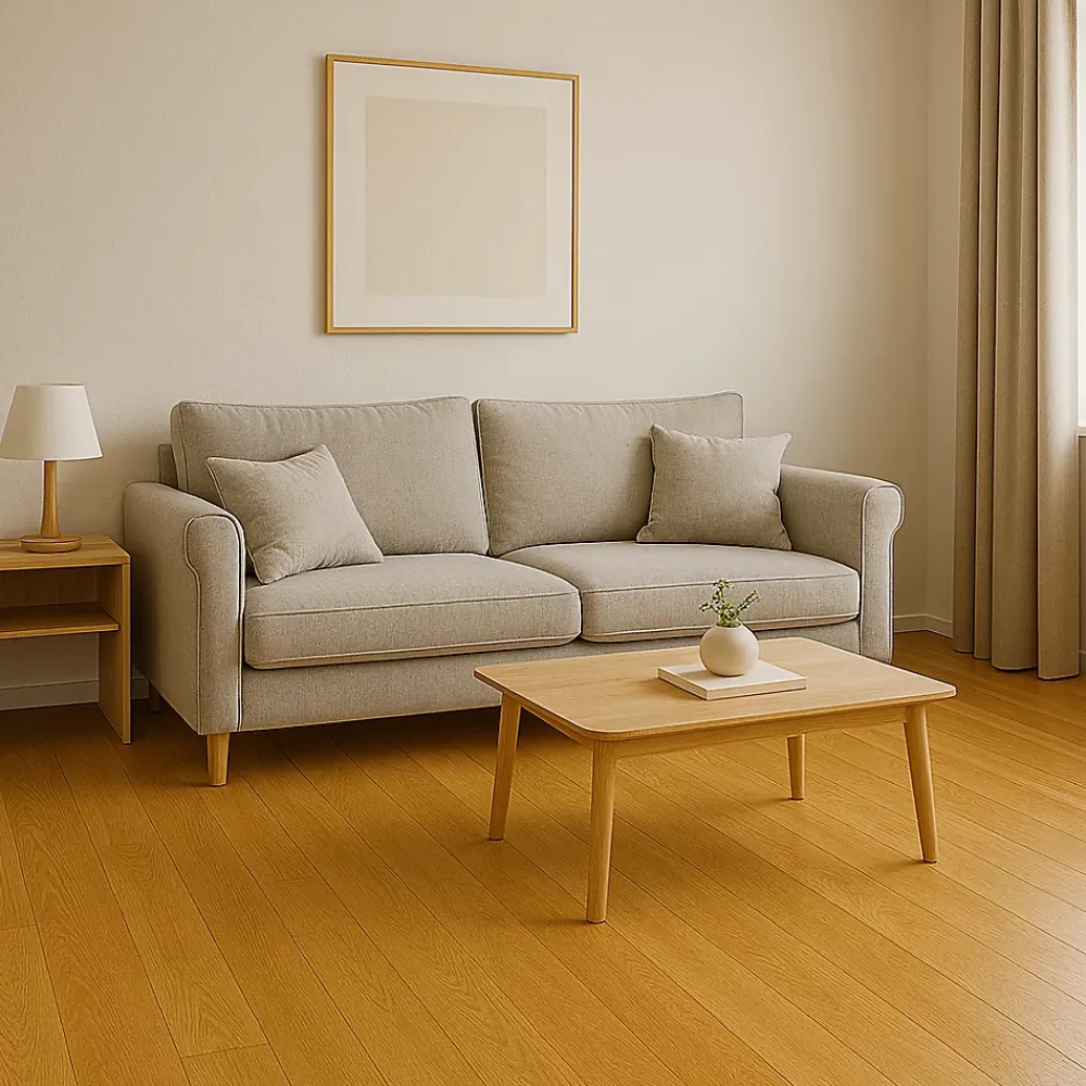 Wood And Cotta Parquet contrecollé Chêne naturel - Lame droite - Huilé - Lissé Doux - 1900x190x14mm- Parquet Contrecollé|Voir Tous Les Parquets