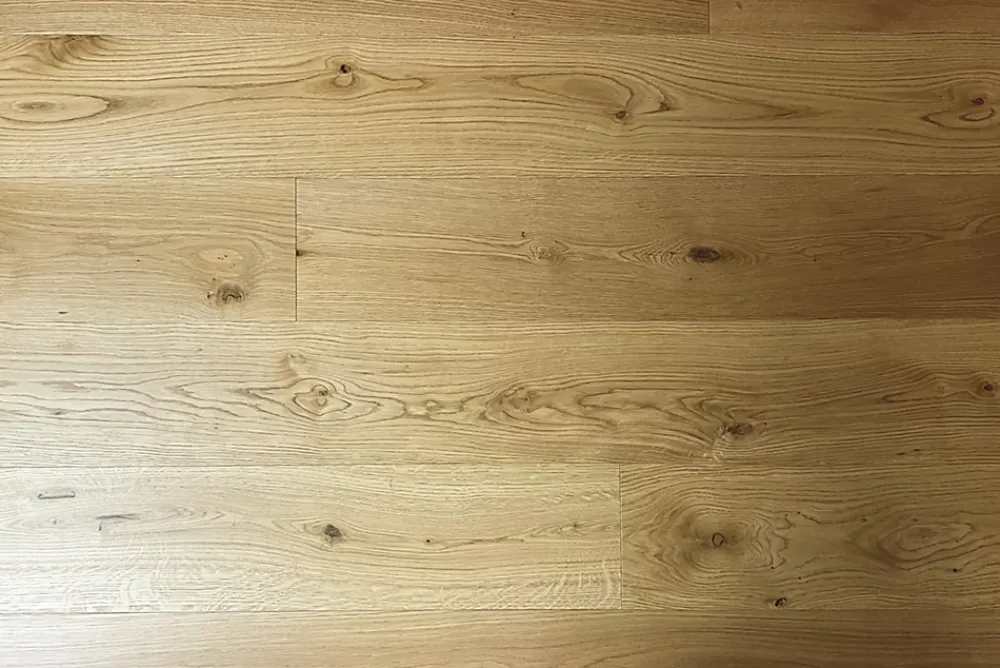 Wood And Cotta Parquet Contrecollé|Voir Tous Les Parquets<Parquet contrecollé Chêne naturel - Lame droite - Huilé - Lissé Doux - 1900x190x14mm