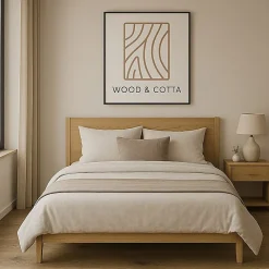 Wood And Cotta Parquet contrecollé Chêne naturel - Lame droite - Huilé - Effet brut - 2200x260x15mm- Parquet Contrecollé|Voir Tous Les Parquets