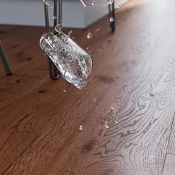 GoodHome Parquet contrecollé clipsable Skara L en chêne huilé rustique compatible pièces humides- Parquet Contrecollé|Voir Tous Les Parquets