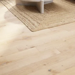 GoodHome Parquet Contrecollé|Voir Tous Les Parquets<Parquet contrecollé clipsable Belve M en chêne verni blanc